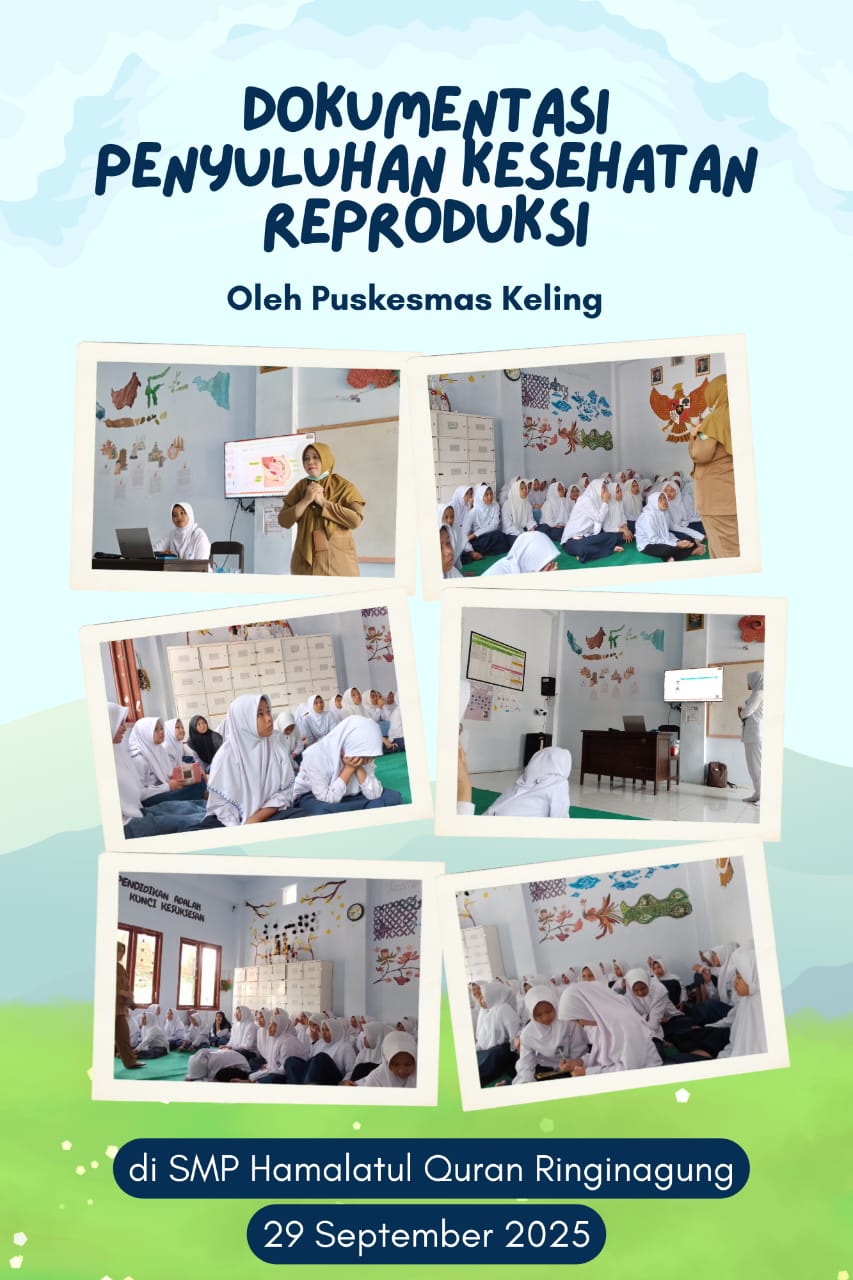 🏫 “SMP Hamalatul Qur’an Ringinagung Gandeng Puskesmas Keling, Bekali Siswa Pengetahuan Kesehatan Reproduksi”